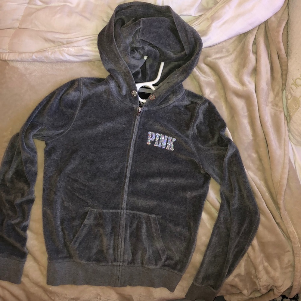 Victoria’s Secret Pink Zip Up Sweatshirt